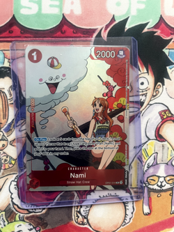 Nami OP01-016 Gift Collection 2023 Rare Alternative Art One Piece CCG - Image 1