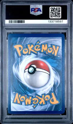 2019 POKEMON SUN & MOON UNBROKEN BONDS #20 RESHIRAM & CHARIZARD GX PSA 9 - Image 2