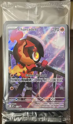 Charcadet - 022 (Pokemon Center Exclusive) 022 Me: Mega Evolution Promo Sealed - Image 1