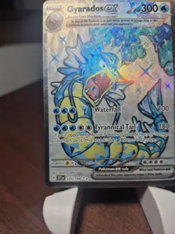 Pokemon Gyarados EX Holo Ultra Rare Card 225/198SV01 Scarlet & Violet Base Set - Image 4