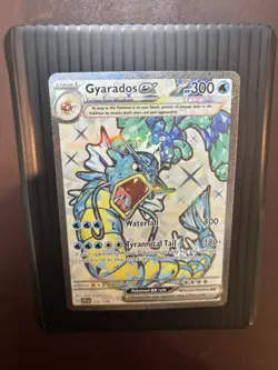 Pokemon TCG Gyarados EX 225/198 SV01: Scarlet & Violet Base Set Full Art Holo NM - Image 1