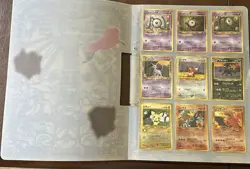 Pokemon Card Japanese Neo Genesis Premium File 2 Folder w/ 9 cards - Image 2
