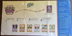 Pokemon Card Japanese Neo Genesis Premium File 2 Folder w/ 9 cards - Image 5