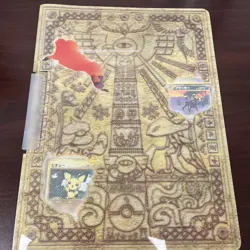 Pokemon Card Japanese Neo Genesis Premium File 2 Folder w/ 9 cards - Image 1