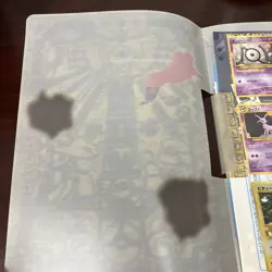 Pokemon Card Japanese Neo Genesis Premium File 2 Folder w/ 9 cards - Image 2