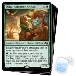 OVIYA, AUTOMECH ARTISAN X4 Aetherdrift DFT Magic MTG MINT CARD - Image 1
