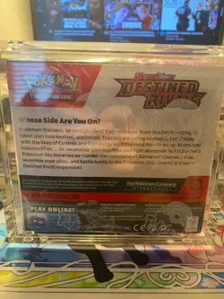 Pokemon TCG Scarlet & Violet Destined Rivals Sealed Booster Box - w/Acrylic Case - Image 3