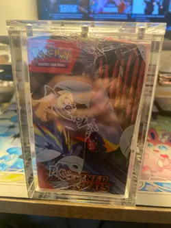 Pokemon TCG Scarlet & Violet Destined Rivals Sealed Booster Box - w/Acrylic Case - Image 4