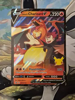Pokemon TCG Lance's Charizard Jumbo Card + Choose your Card: JUMBO cards only - Image 2
