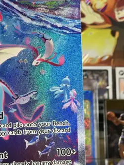 Pokemon Card Vaporeon VMAX SWSH182 SWSH Jumbo Black Star Promo Alt Art Near Mint - Image 5
