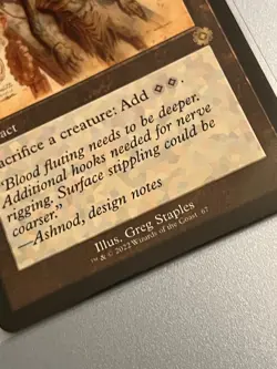 MTG Ashnod's Altar (Schematic) - The Brothers' War Retro Frame Artifacts - #67 - Image 3