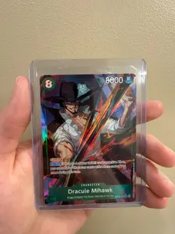 Dracule Mihawk (Alternate Art) OP12-030 Legacy of the Master Foil - READ DESC. - Image 1