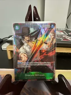 Dracule Mihawk (Alternate Art) OP12-030 Legacy of the Master Foil - Image 1