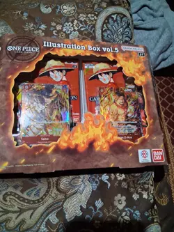 Bandai One Piece Card Game Illustration Box vol. 5, Brand New, Factory Sealed - Image 1