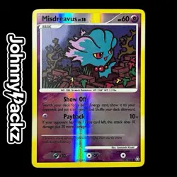 Misdreavus 107/146 - 2008 Legends Awakened Reverse Holo - Pokemon Card (VLP) - Image 1
