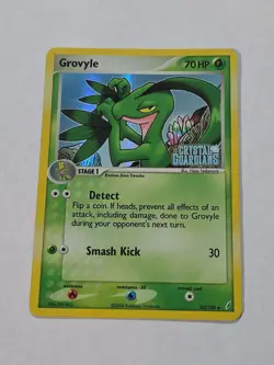 Grovyle 32/100 EX Crystal Guardians Stamped Holo Pokemon TCG Card - Image 1