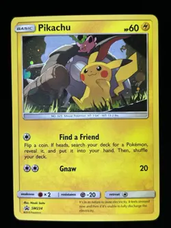 🔥🔥Pokemon TCG Pikachu SM234 Holo Special Collection Promo Card NM🔥🔥 - Image 1