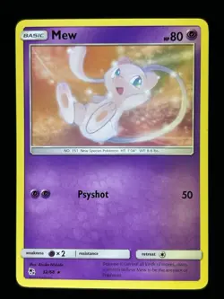 2019 Mew RARE 32/68 Hidden Fates Pokemon TCG Card Near Mint - Mint - Image 1
