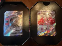 Pokemon Paldean Fates Charizard & Iron Treads Tins with Promo cards *NO PACKS* - Image 2