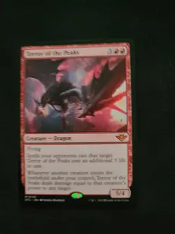 MTG OTJ #149 Terror of the Peaks Outlaws of Thunder Junction Regular - Image 1