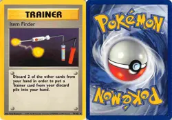 Item Finder 74/102 Rare Base Set Pokemon MP - Image 3