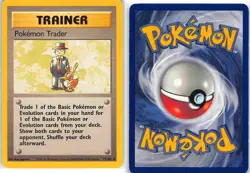 Pokemon Trader 77/102 Rare Base Set Pokemon MP - Image 3
