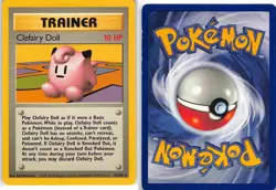 Clefairy Doll 70/102 Rare Base Set Pokemon MP - Image 3