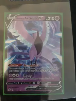 Pokemon - Galarian Articuno V 058/198 - Chilling Reign - Ultra Rare - Pack Fresh - Image 1