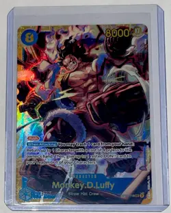 One Piece TCG A Fist of Divine Speed Monkey.D.Luffy OP11-118 English - Image 1