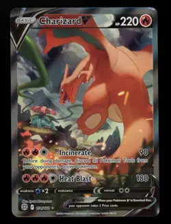 Pokemon Brilliant Stars Charizard V 154/172 Ultra Alternate Art HP Corner GD - Image 1