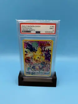 PSA 9 MINT Pokemon TCG Pikachu Crown Zenith 160/159 Holo Secret Rare - Image 5