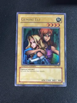 Yugioh Gemini Elf - IOC-SE1 Ultra Rare Limited Edition NM - Image 1