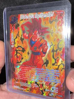 Ssg son goku magnificent might bt17-138 spr psa bgs dragon ball super card game - Image 1