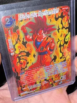 Ssg son goku magnificent might bt17-138 spr psa bgs dragon ball super card game - Image 3