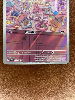 Pokemon TCG Milcery 152/142 Stellar Crown Holo Illustration NM - Image 3