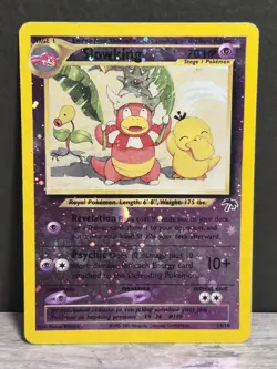 Pokemon TCG Slowking 14/18 - SWIRL - Southern Islands Reverse Holo Vintage WOTC - Image 1