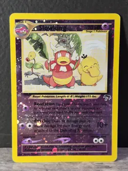 Pokemon TCG Slowking 14/18 - SWIRL - Southern Islands Reverse Holo Vintage WOTC - Image 3