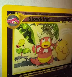 Pokemon TCG Slowking 14/18 Southern Islands Reverse Holo Promo 70HP Vintage Card - Image 2