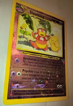 Pokemon TCG Slowking 14/18 Southern Islands Reverse Holo Promo 70HP Vintage Card - Image 4