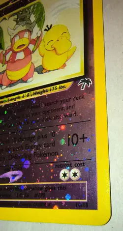 Pokemon TCG Slowking 14/18 Southern Islands Reverse Holo Promo 70HP Vintage Card - Image 5