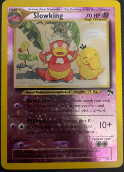 Slowking 14/18 Pokemon TCG Southern Islands Reverse Holo - LP+ - Image 1