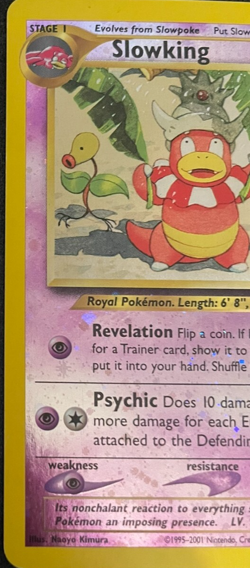 Slowking 14/18 Pokemon TCG Southern Islands Reverse Holo - LP+ - Image 3