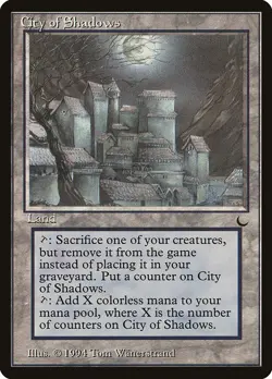 City of Shadows - The Dark | MTG Card - Image 1