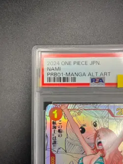 PSA 10 Nami OP01-016 Manga Alt Art ONE PIECE Card The Best Japanese PRB-01 PSA10 - Image 2