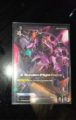 Gundam TCG GD03-036 Gundam (Flight Form) Alt Art R+ Card Game CCG English - Image 1