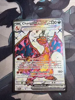 Charizard ex SVP 056 - Black Star Promo - Ultra Rare Holo Pokemon TCG Card NM - Image 1