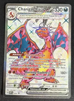 Charizard ex SVP 056 Black Star Promo Ultra Rare Holo Pokemon TCG Card NM - Image 1