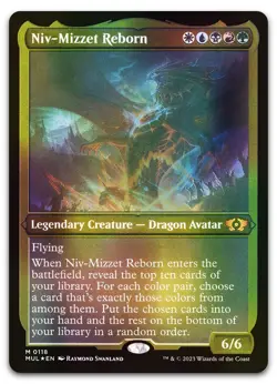 Niv-Mizzet Reborn (Foil Etched) #118 (NM) March of the Machine MUL Magic MTG - Image 1