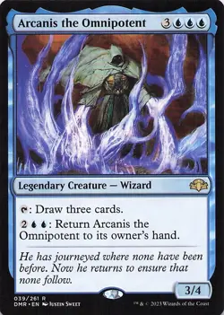 Arcanis the Omnipotent Dominaria Remastered Regular - Image 1