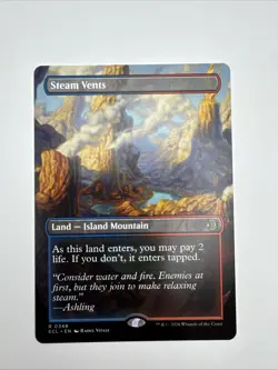 Steam Vents (Borderless) Lorwyn Eclipsed Regular MTG - M/NM - Image 3